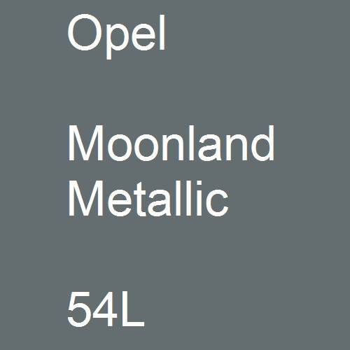 Opel, Moonland Metallic, 54L.